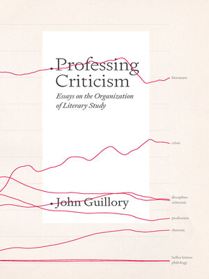 Professing Criticism - ebook